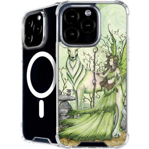 Guardian Fairy and Stag by Amy Brown iPhone 16 Pro MagSafe Case